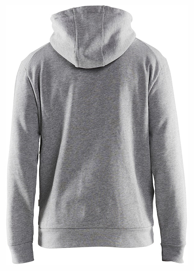 Blåkläder 3D Tradesperson Soft Jersey Hoodie (3530) Grey Melange