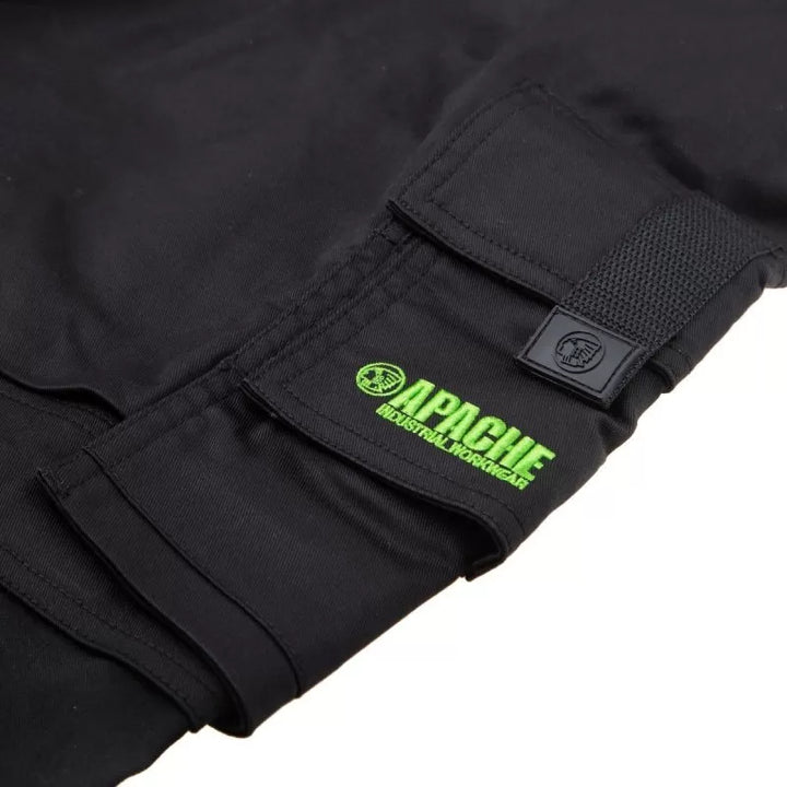 Apache BANCROFT ATS FLEX 'Slim Fit' Stretch Holster Work Trouser Black