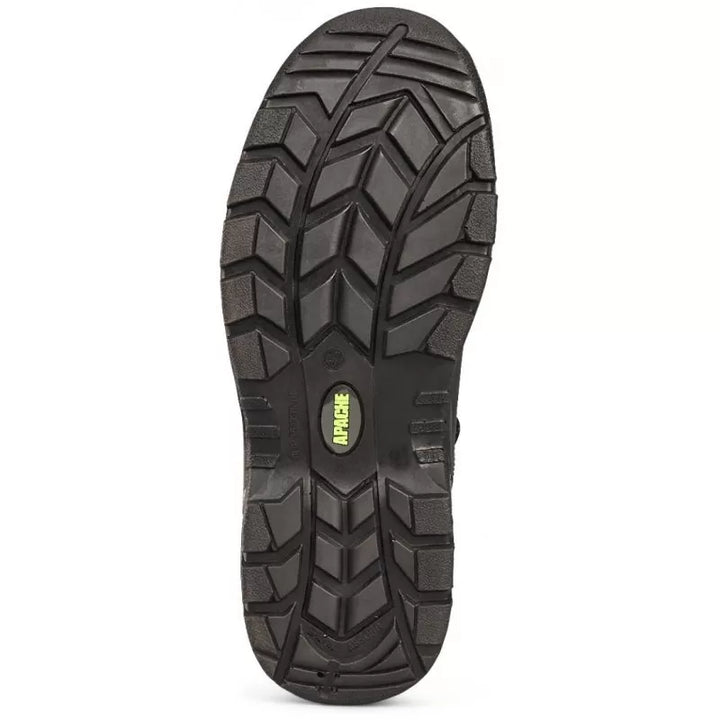 Apache SS812SM Waterproof Safety Hiker Black Boot