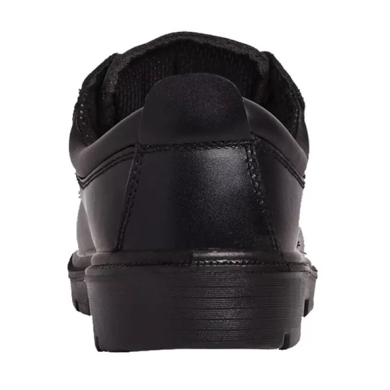 Apache Black Leather Water Resistant Safety Shoe