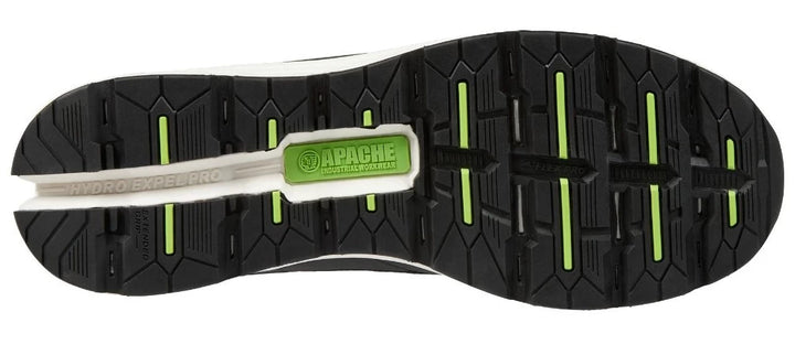 Apache CHATHAM 'Twist Lock Fit System' EVA Black Mesh Trainer
