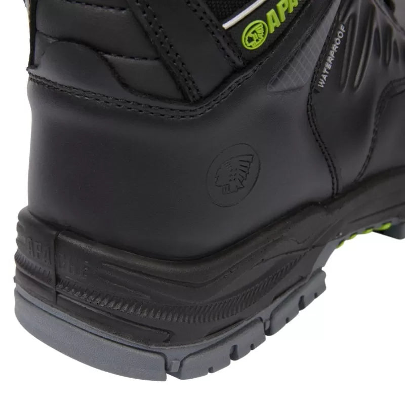 Botte de sécurité imperméable noire CHILLIWACK Apache 'Pro Series' 