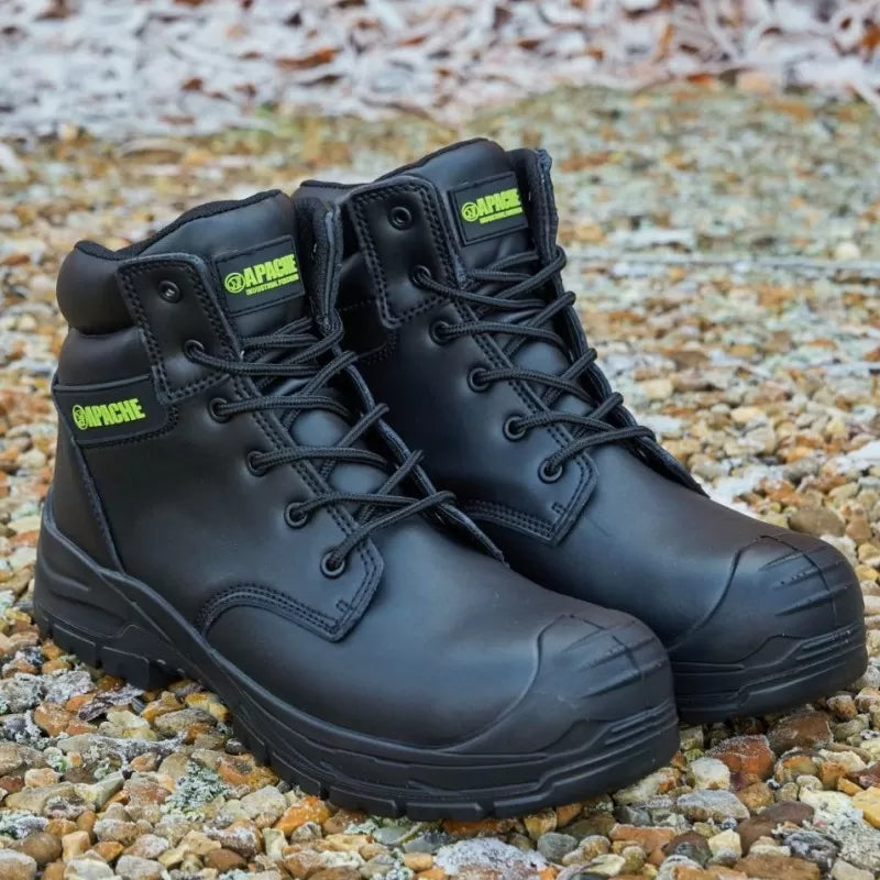 Apache EDMONTON Recycled Leather Waterproof Safety Boot (EDV Range)