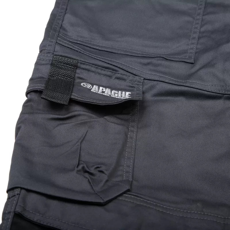 Apache ATS 3D 'Regular Fit' Stretch Cordura Workwear Trouser Grey
