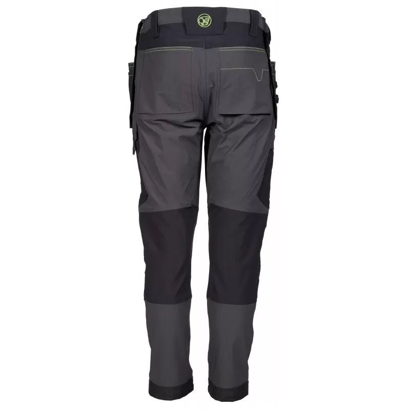 Apache ATS CALGARY 4 Way Stretch 'Slim Fit' Trouser Grey