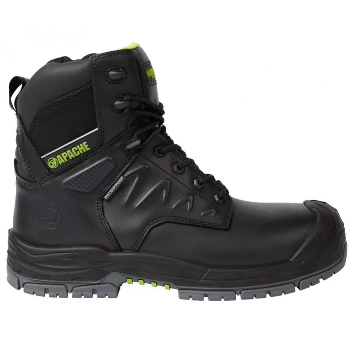 Botte de sécurité imperméable noire CHILLIWACK Apache 'Pro Series' 