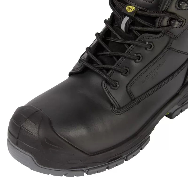Apache „Pro Series“ CRANBROOK Schwarzer wasserdichter ESD-Sicherheitsstiefel 