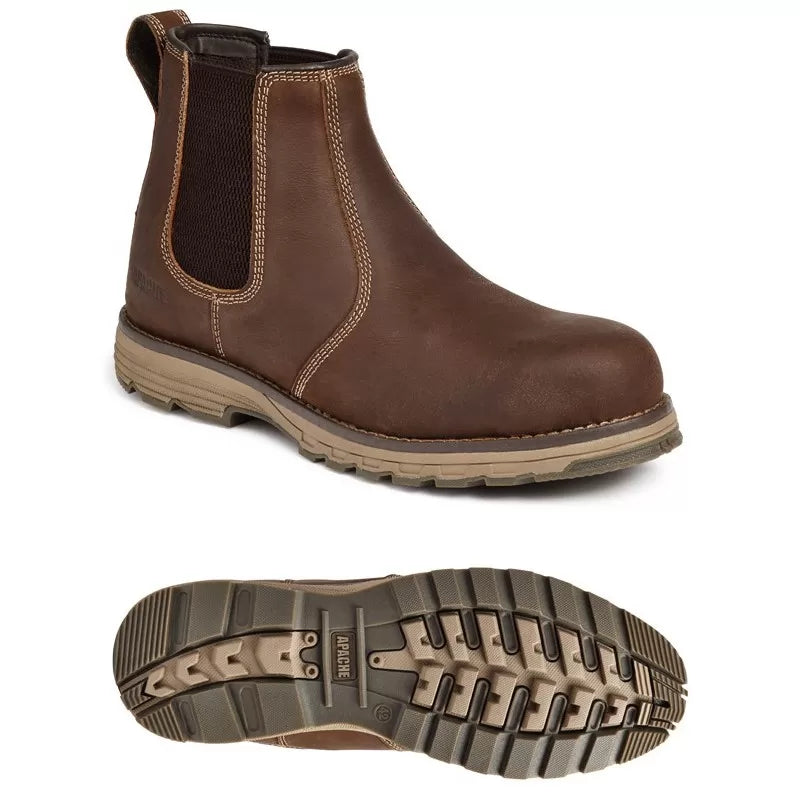 Apache FLYWEIGHT Brown Safety Boot Dealer
