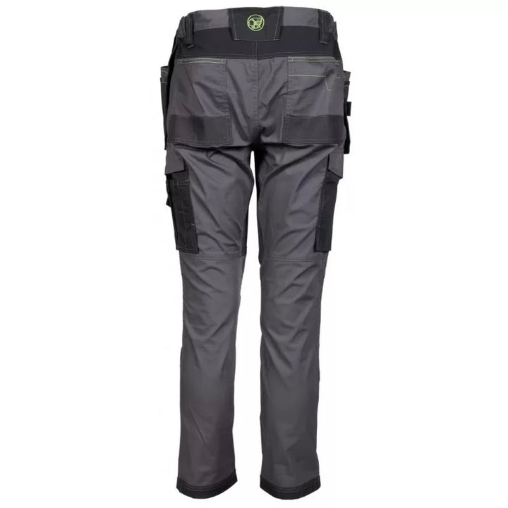 Apache SUDBURY Stretch 'Slim Fit' Trouser Grey / Black