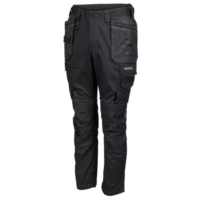 Apache SUDBURY Stretch 'Slim Fit' Trouser Black