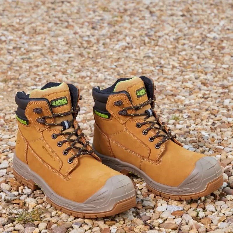 Botte de sécurité imperméable Apache 'Pro Series' THOMPSON blé 