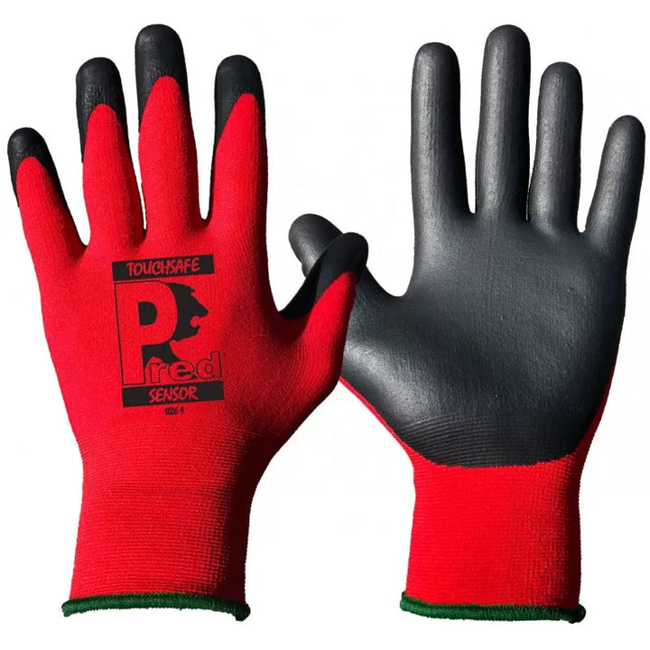 Predator Sensor PolyMax™ Palm Coated Work Gloves - (Touchsafe) - PACK OF 10