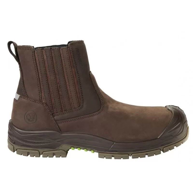 Apache 'Pro Series' WABANA Brown Safety Dealer Boot