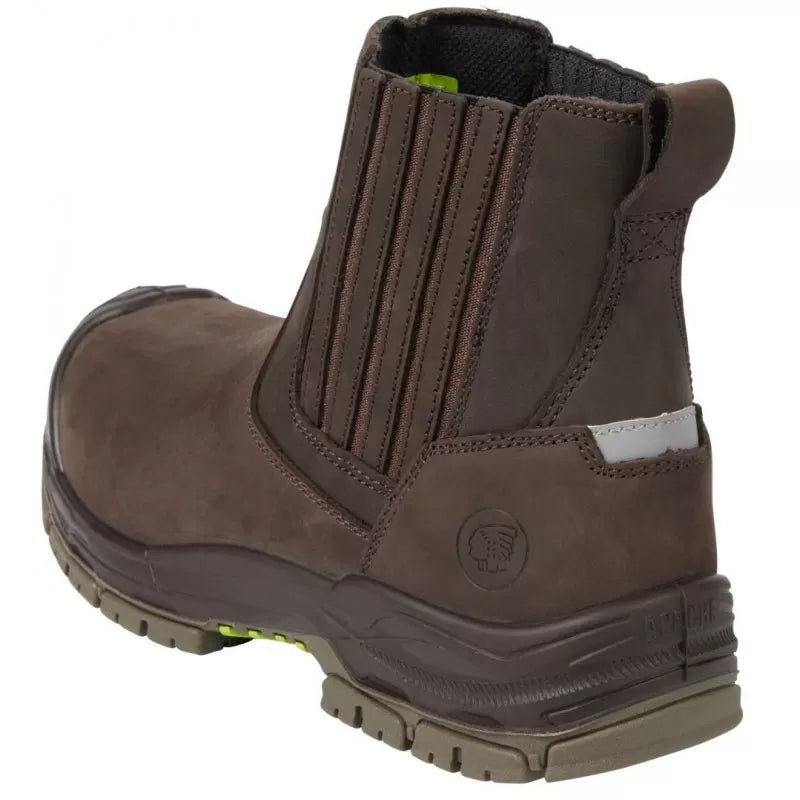 Apache 'Pro Series' WABANA Brown Safety Dealer Boot