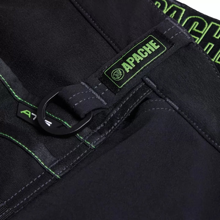 Apache ATS WHISTLER 4 Way Stretch Short Black