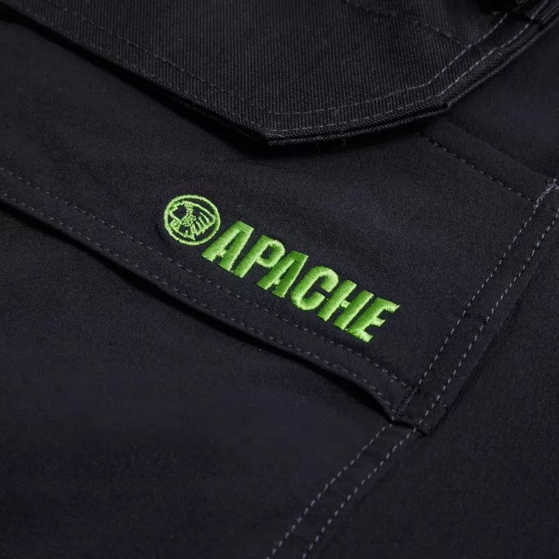 Apache ATS WHISTLER 4 Way Stretch Short Black