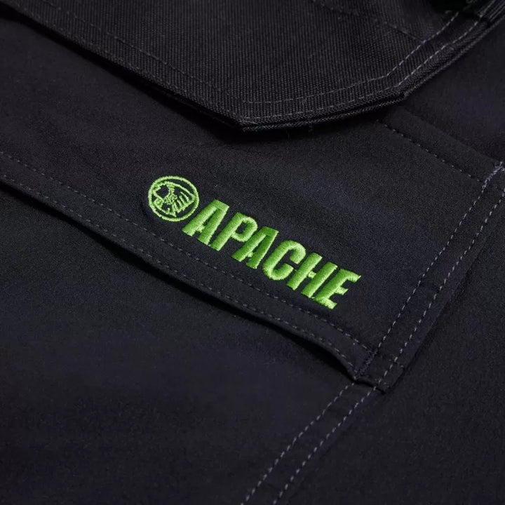Apache ATS WHISTLER 4 Way Stretch Short Black