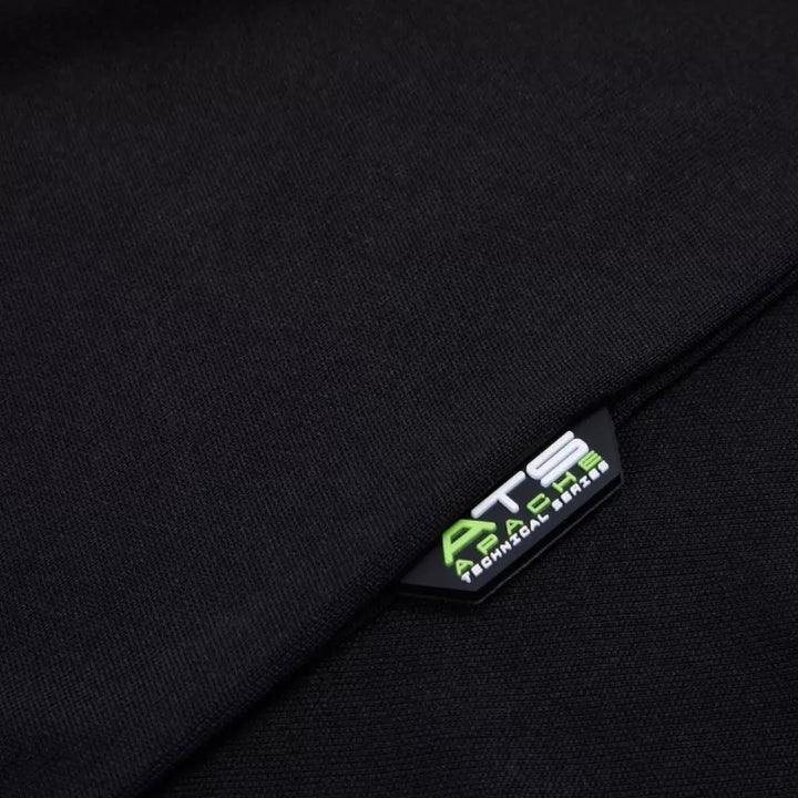 Apache LANGLEY Black / Grey Polo Shirt